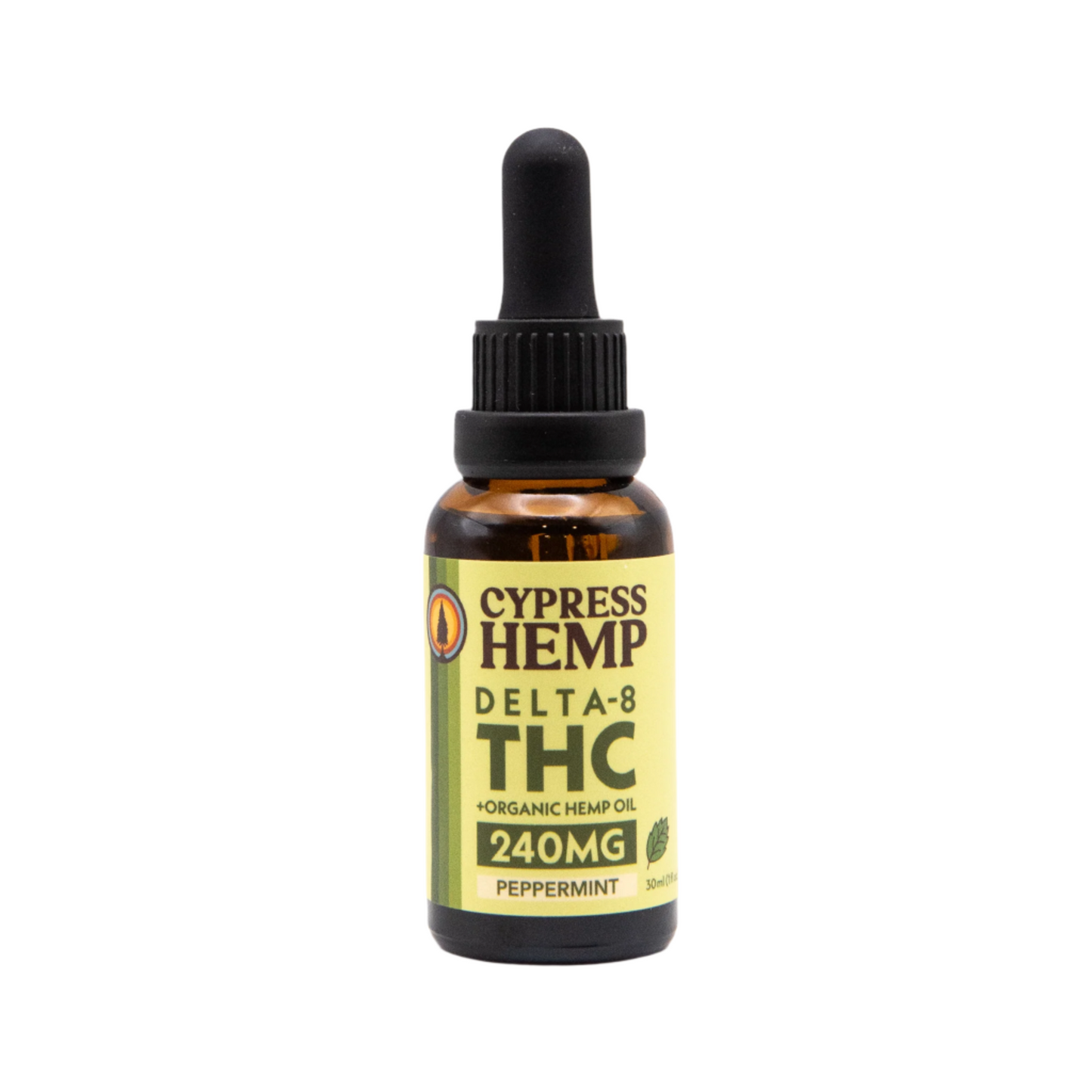 Delta-8 240mg THC+OMEGAS Oil - Peppermint