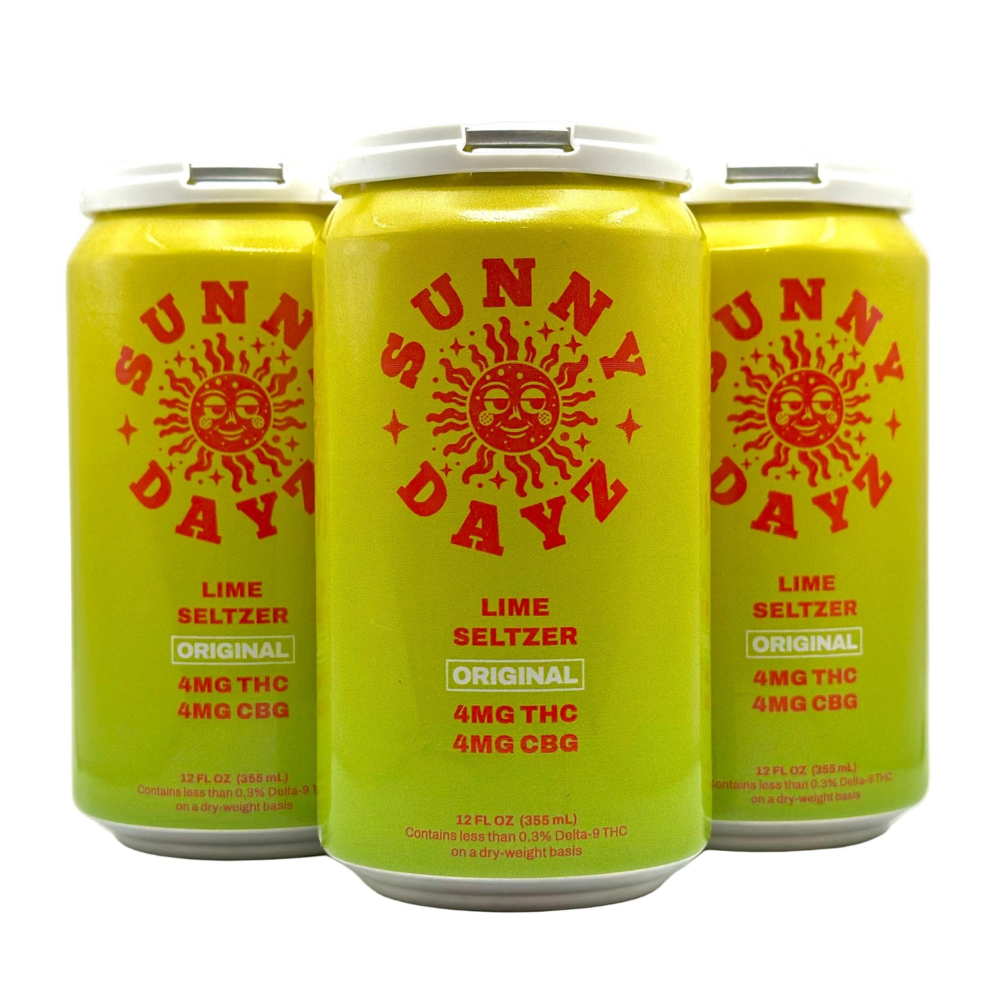 Sunny Dayz THC Seltzer 4 mg THC 4 mg CBG