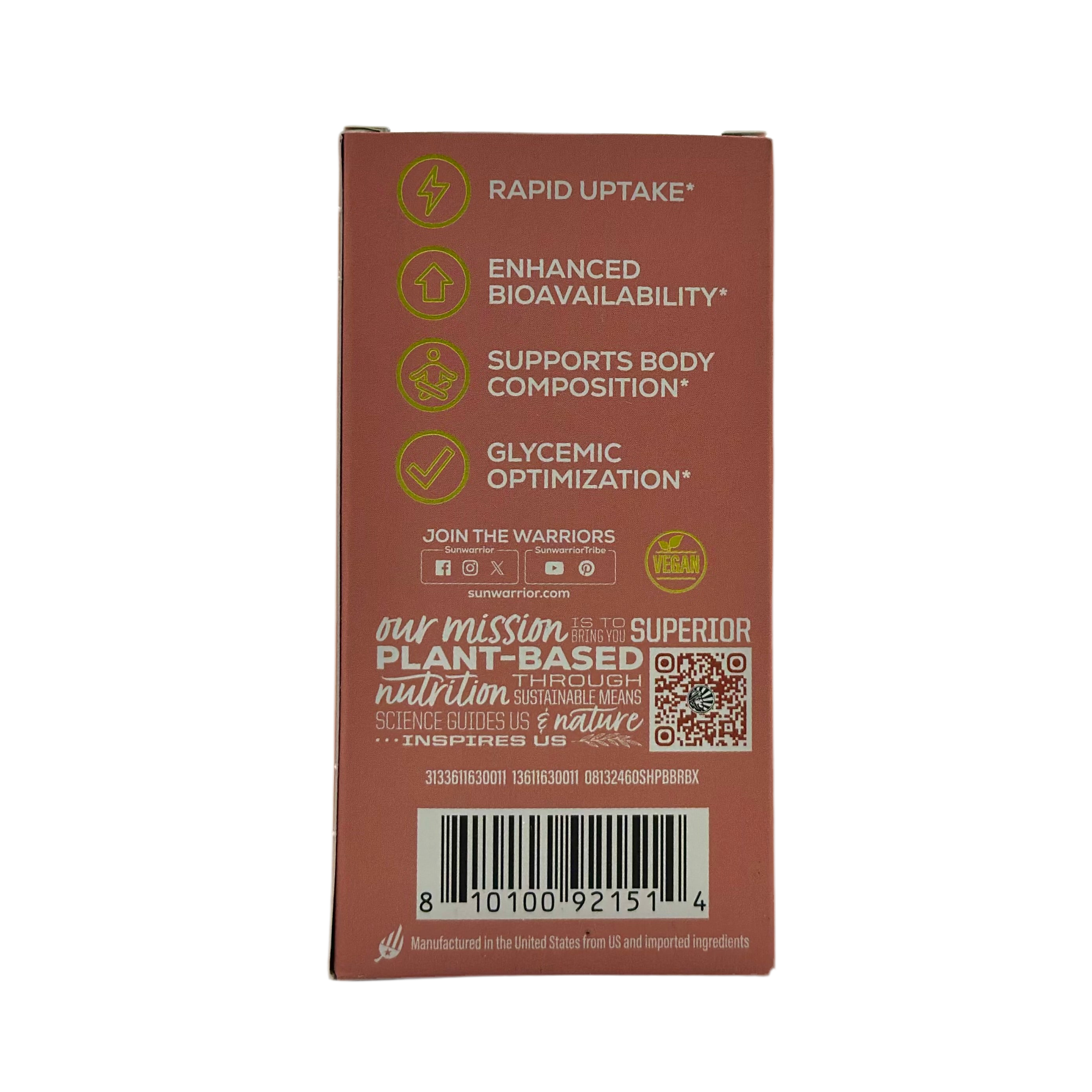 Sunwarrior Berberine - Metabolism Support