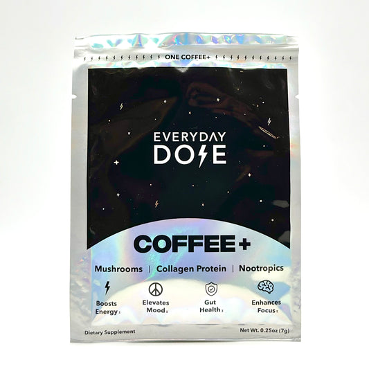 The Everyday Dose Mushroom Coffee+ Focus, Energy, Immunity Sample