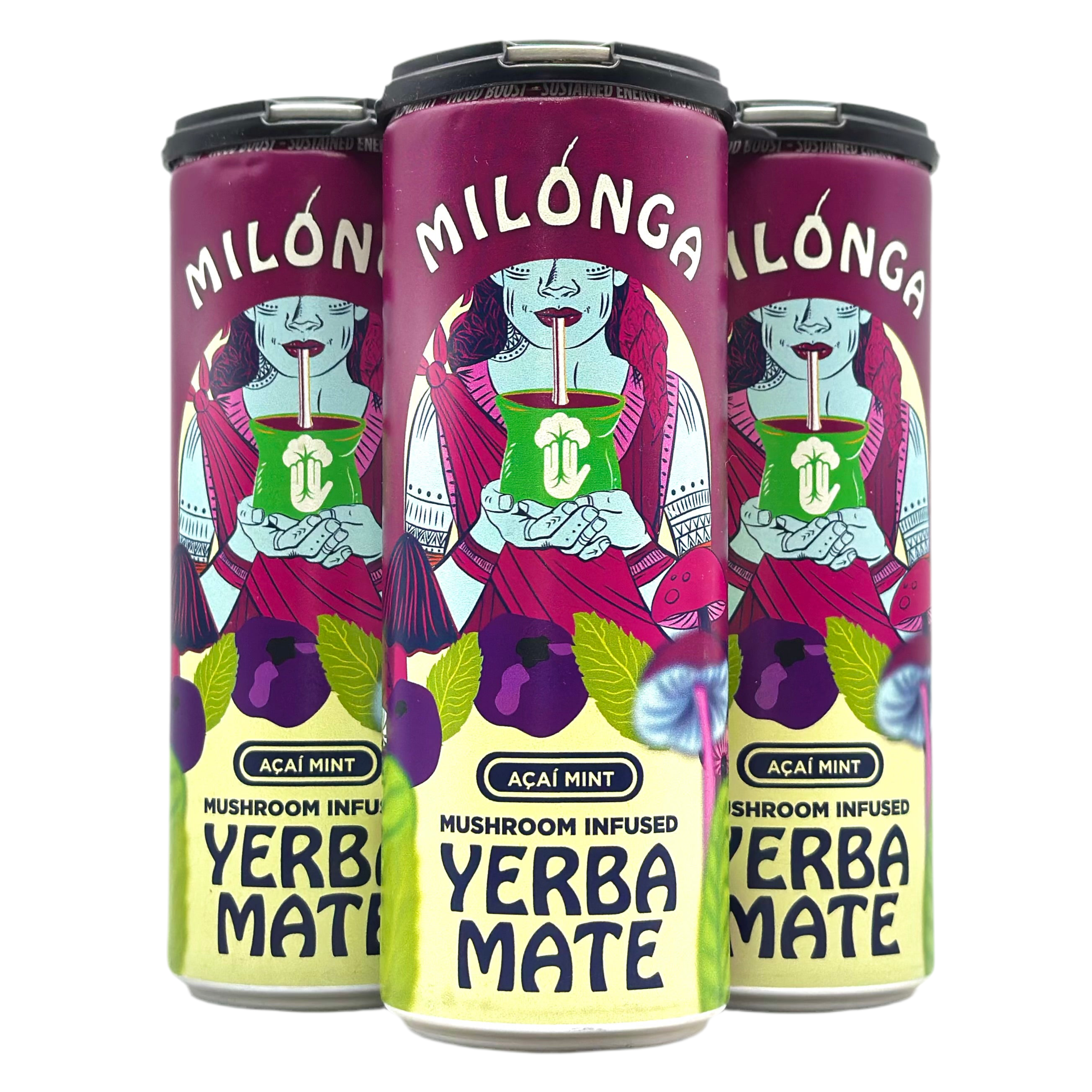 Milonga Functional Seltzer - Acai Mint