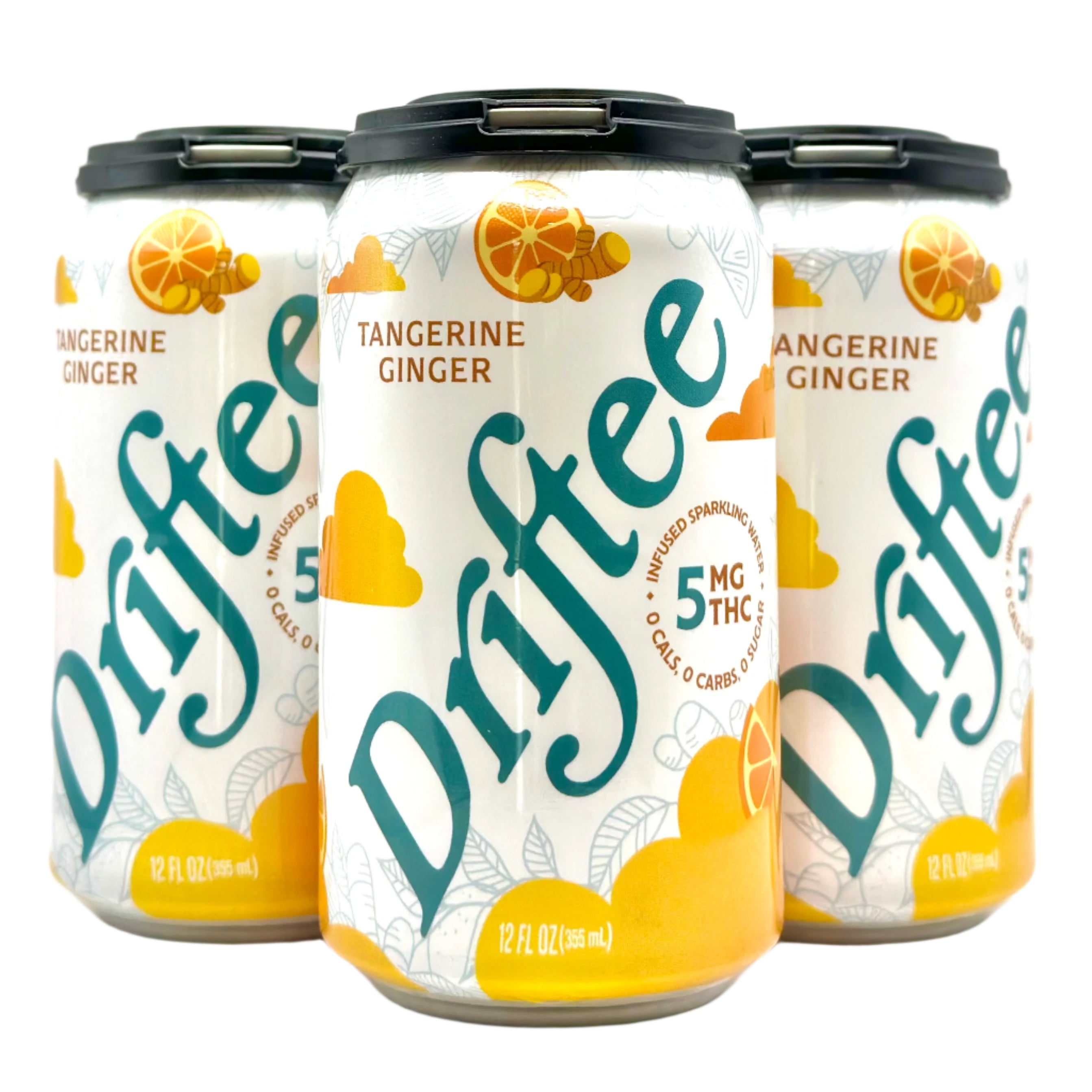 Driftee Tangerine Ginger 5mg Seltzer