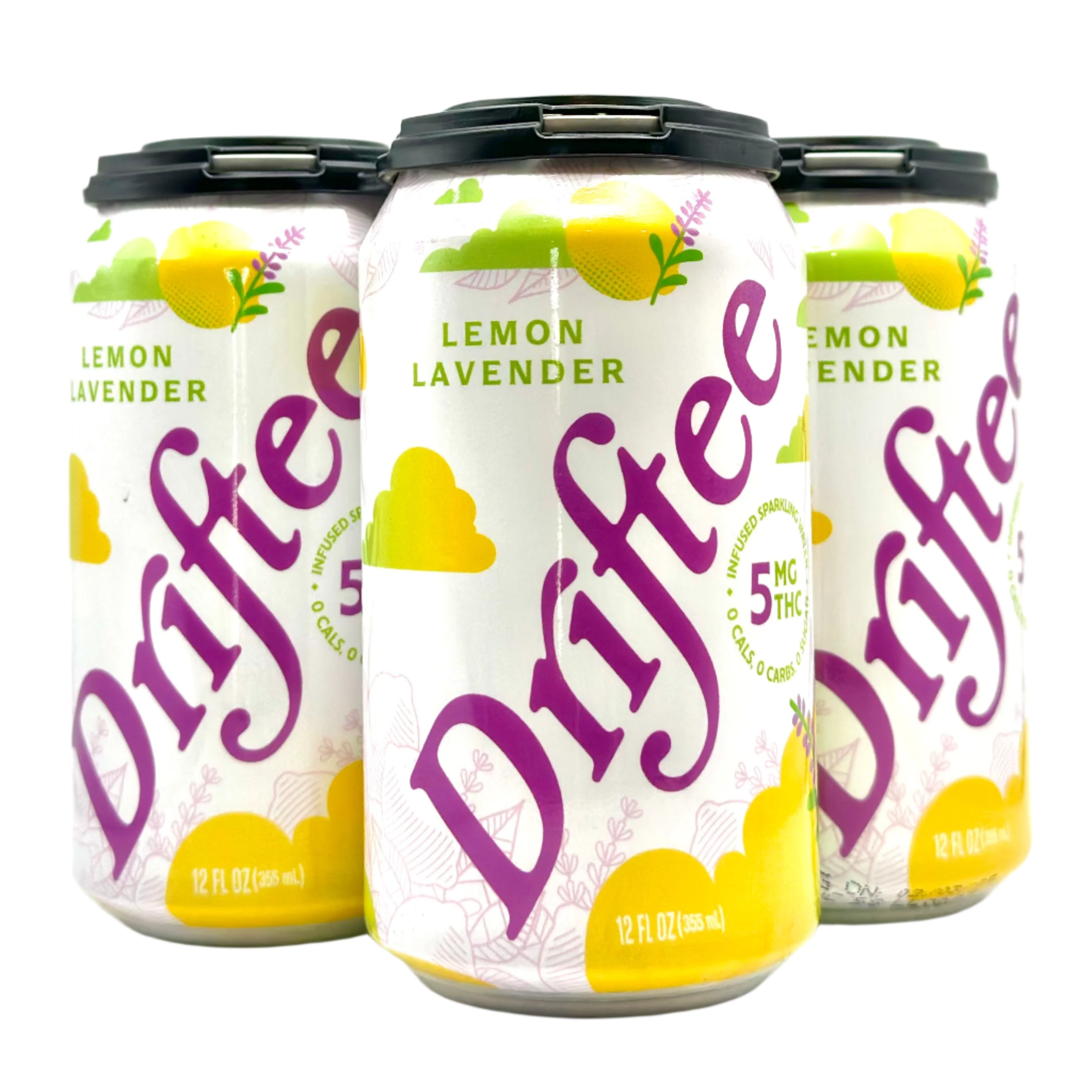 Driftee Lemon Lavender 5mg Seltzer