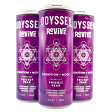 Odyssey Revive Mushroom Cognition+Mood Seltzer - Prickly Pear