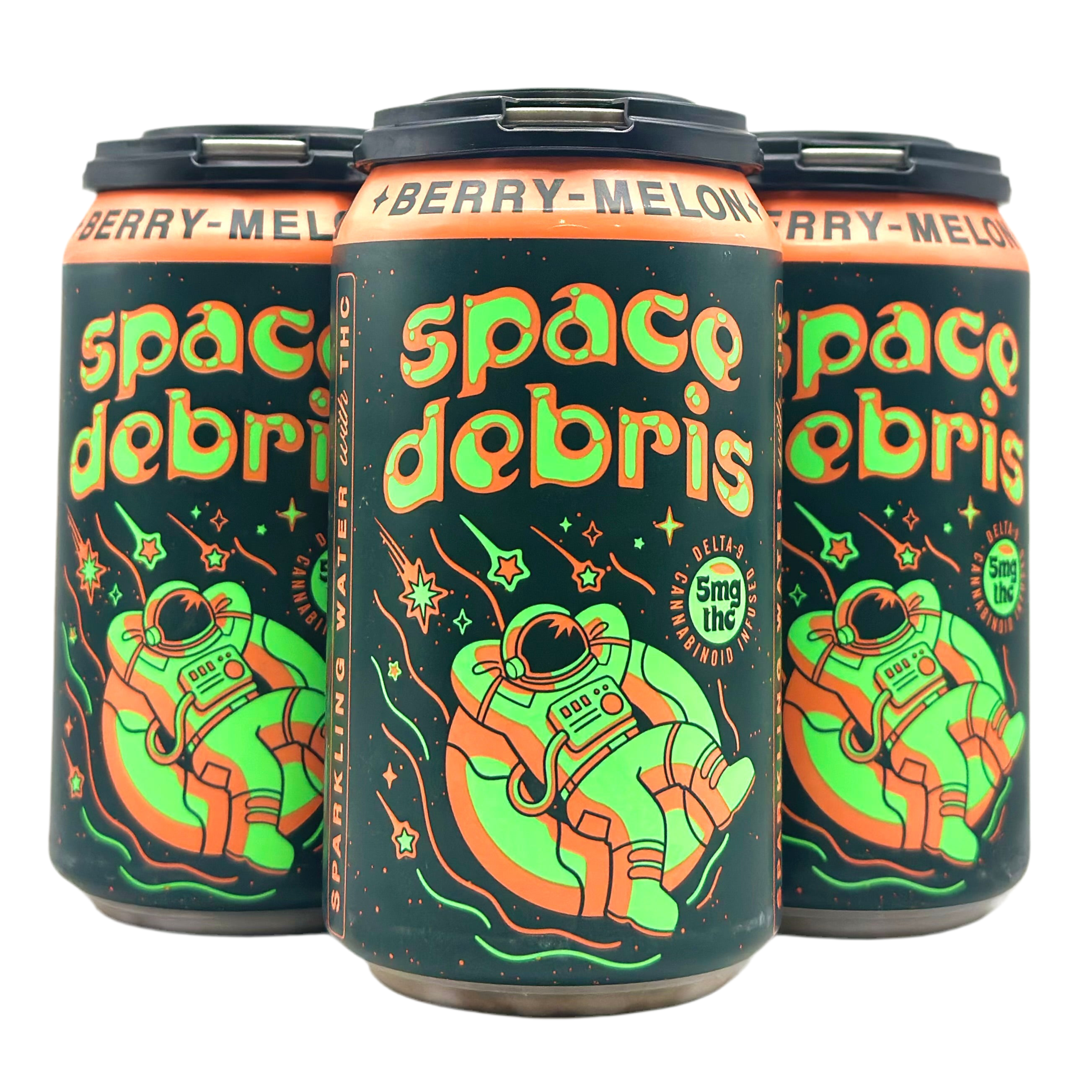 Space Debris 5mg THC Seltzer Berry Melon