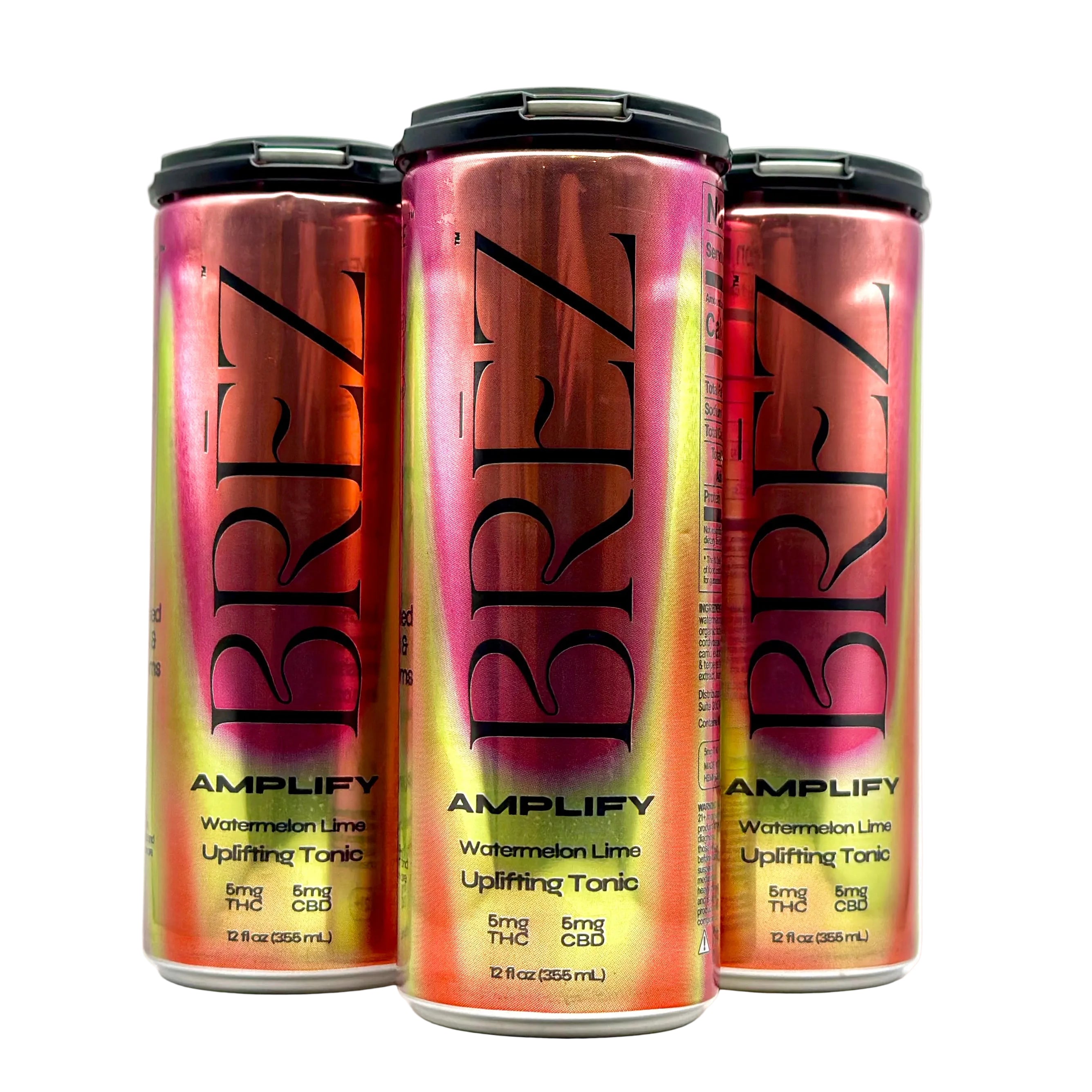 Brez Amplify THC Seltzer - Watermelon Lime