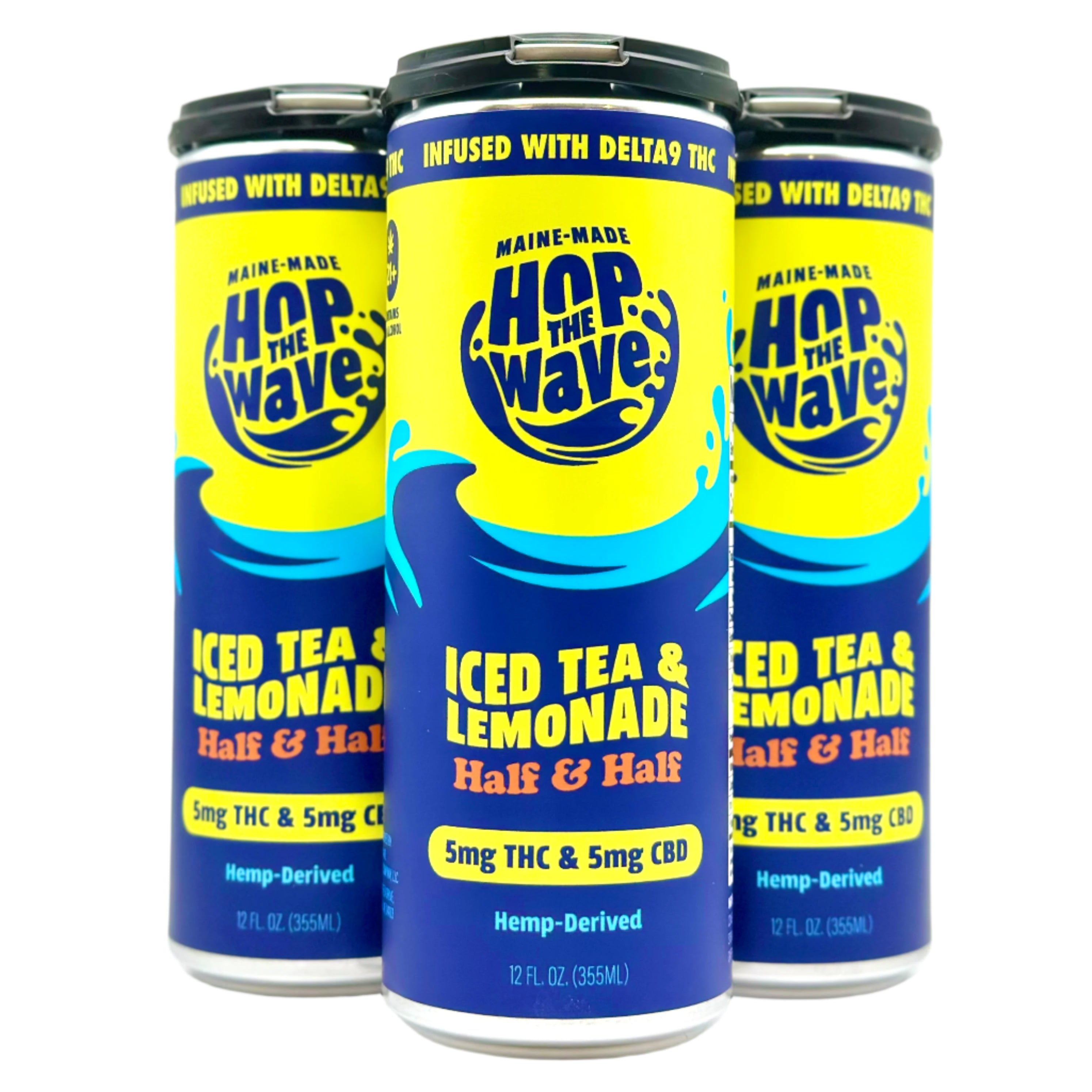 Hop The Wave Iced Tea and Lemonade 5mg THC+ 5mg CBD