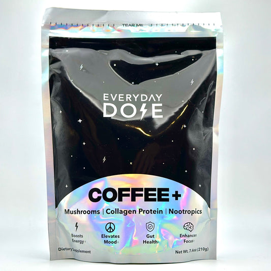 The Everyday Dose Mushroom Coffee+ Focus, Energy, Immunity