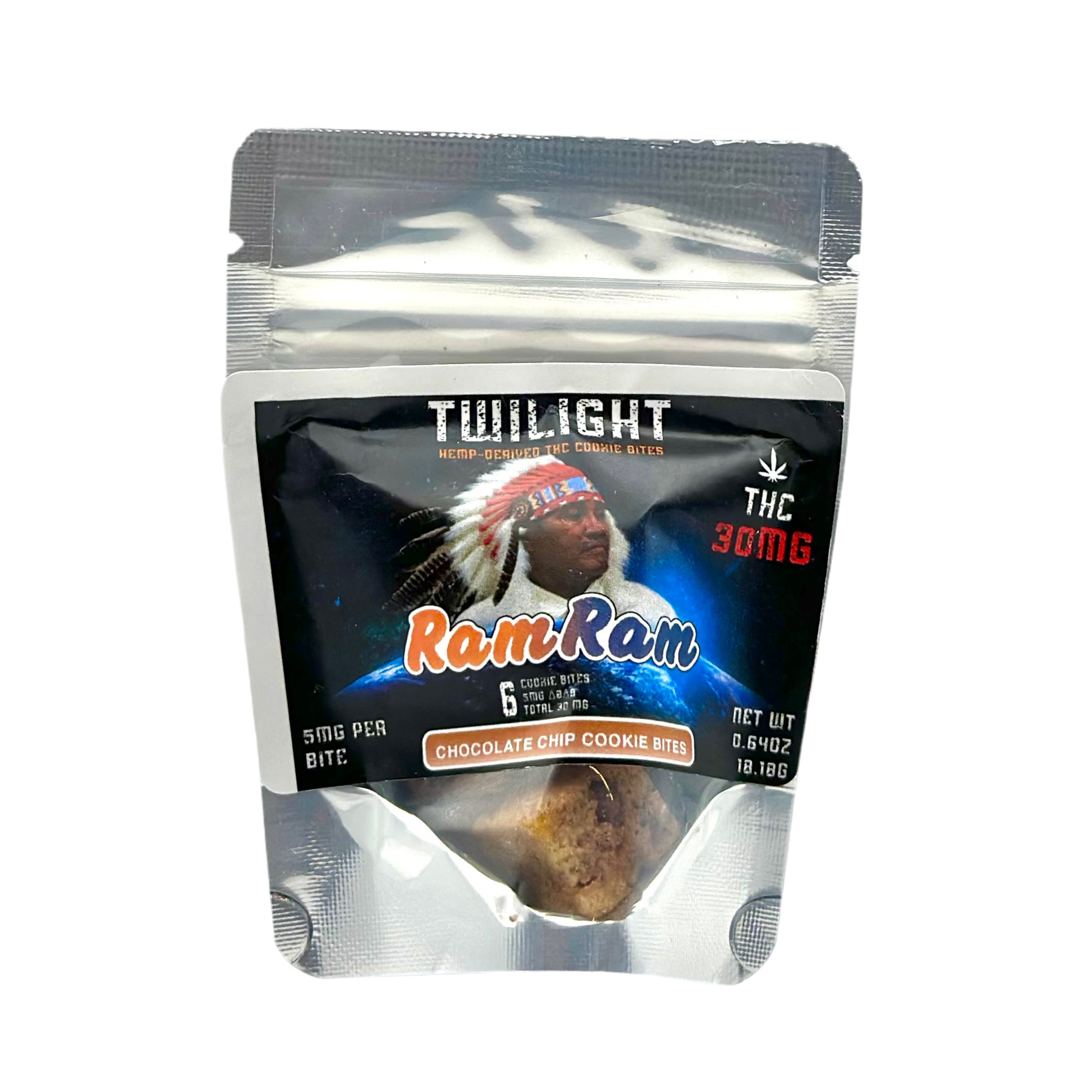 Ram Ram 5mg THC Chocolate Chip Cookie Bites