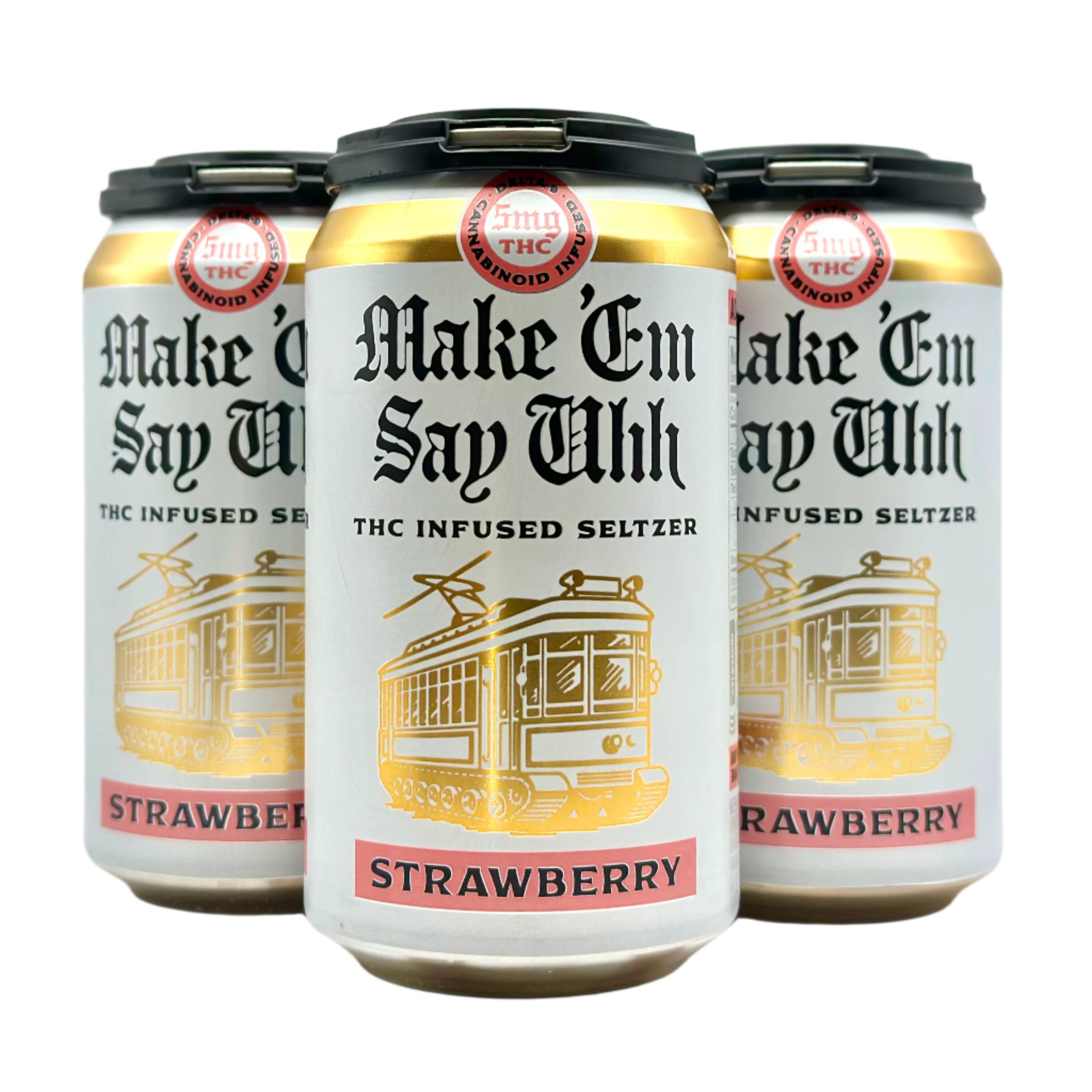 Make 'Em Say Uhh THC Seltzer - Strawberry