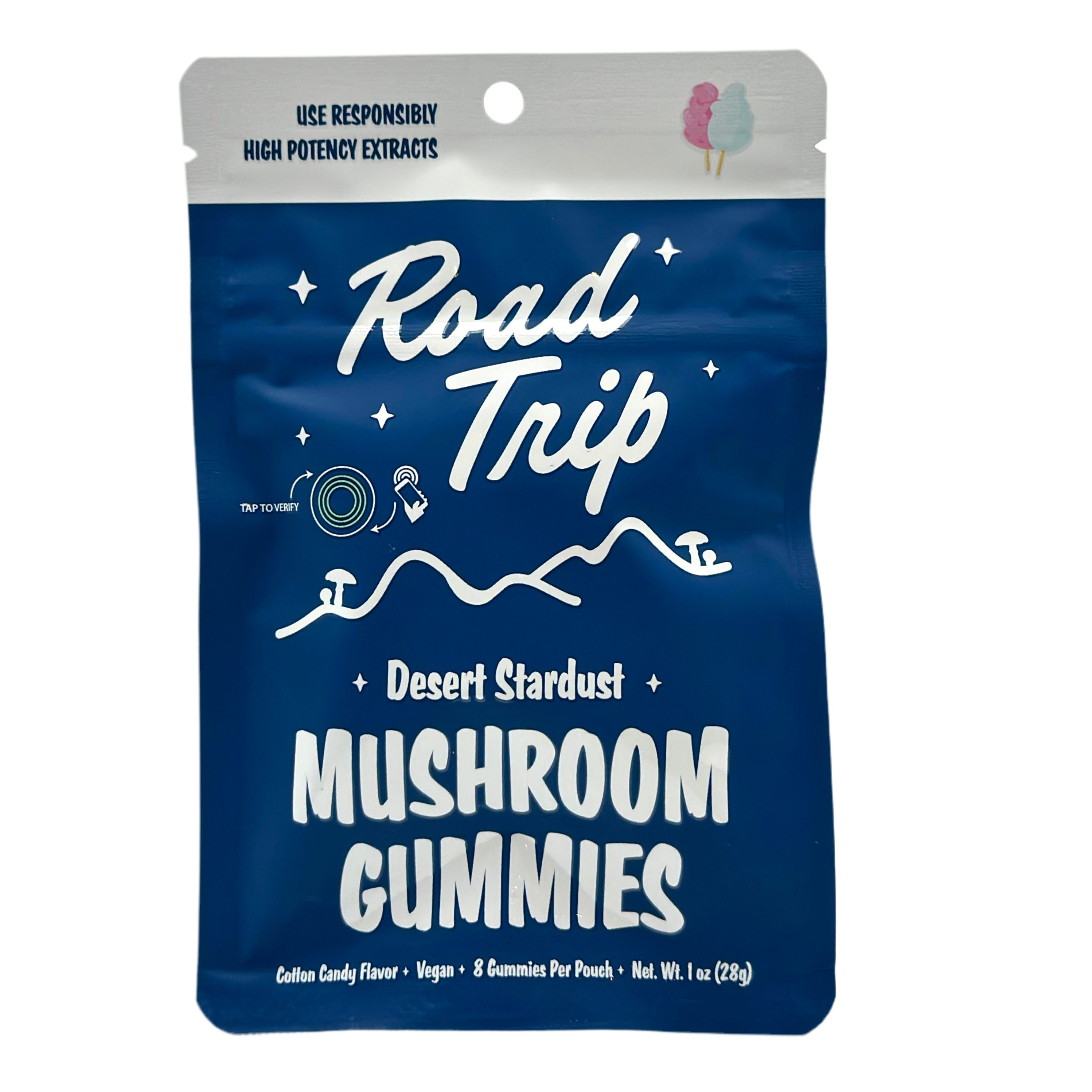 Road Trip Desert Stardust Magic Mushroom Gummies 8pc