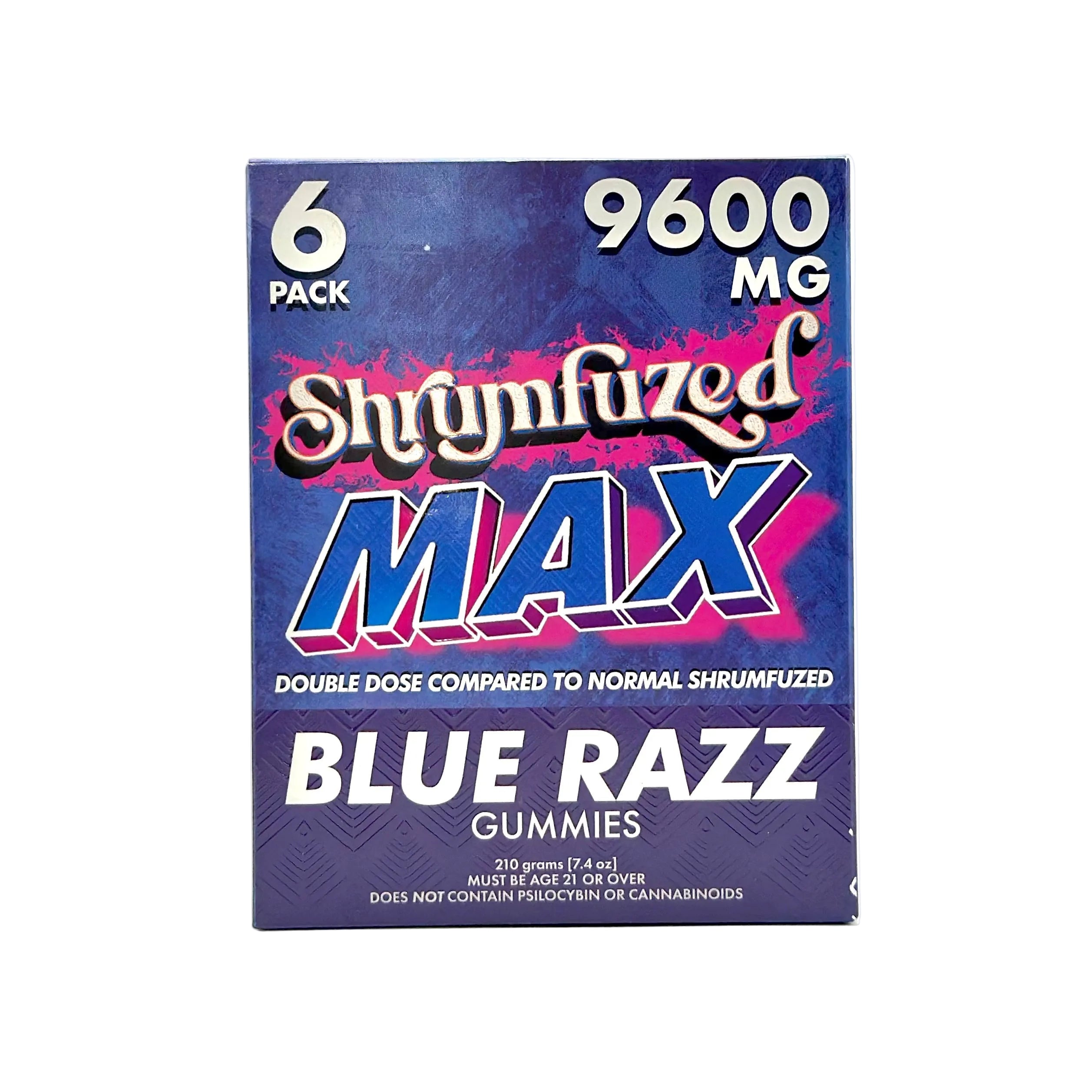 Shrumfuzed Max Mushroom Gummies - Blue Razz