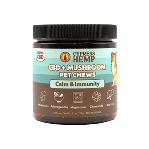 CBD + Mushrooms Pet Chews: Calm & Immunity