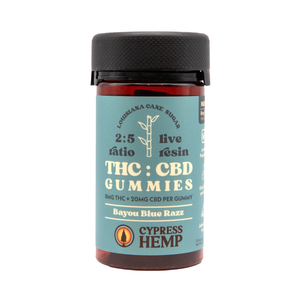 2:5 8mg THC Indica - Blue Razz