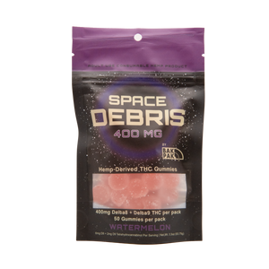 Space Debris Gummies Delta 8+9 400mg - Watermelon