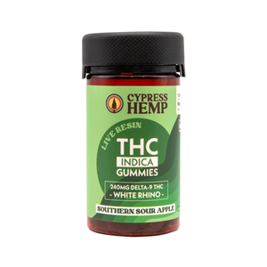 1:0 8mg THC White Rhino Indica