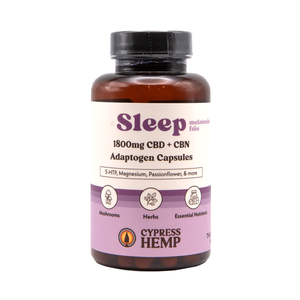 Sleep Adaptogen 1800mg CBD+CBN Capsules