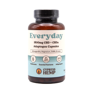 Everyday Adaptogen 1800mg CBD + CBDa Capsules