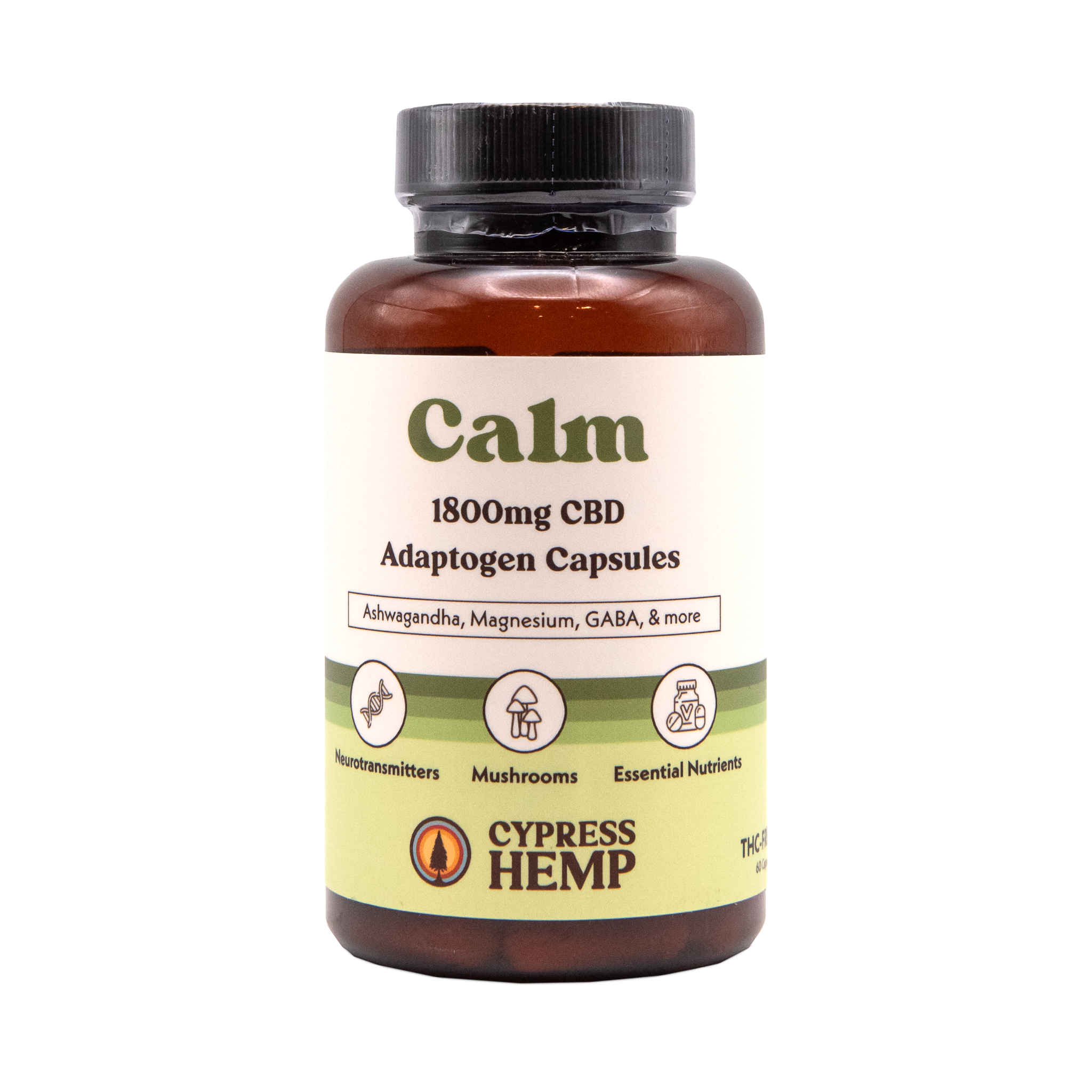 Calm Adaptogen 1800mg CBD Capsules