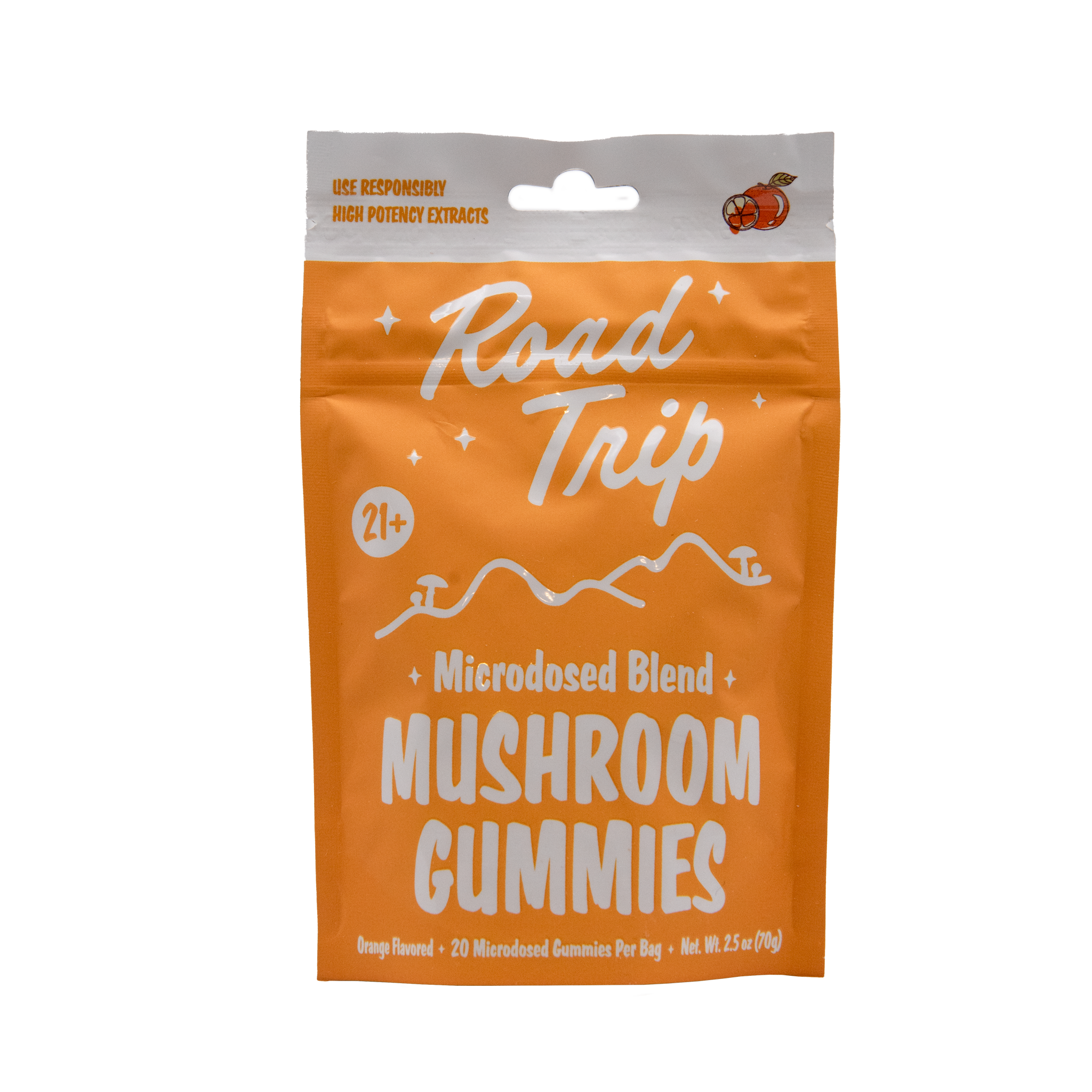 Road Trip Microdosed Gummies + Functional Mushrooms