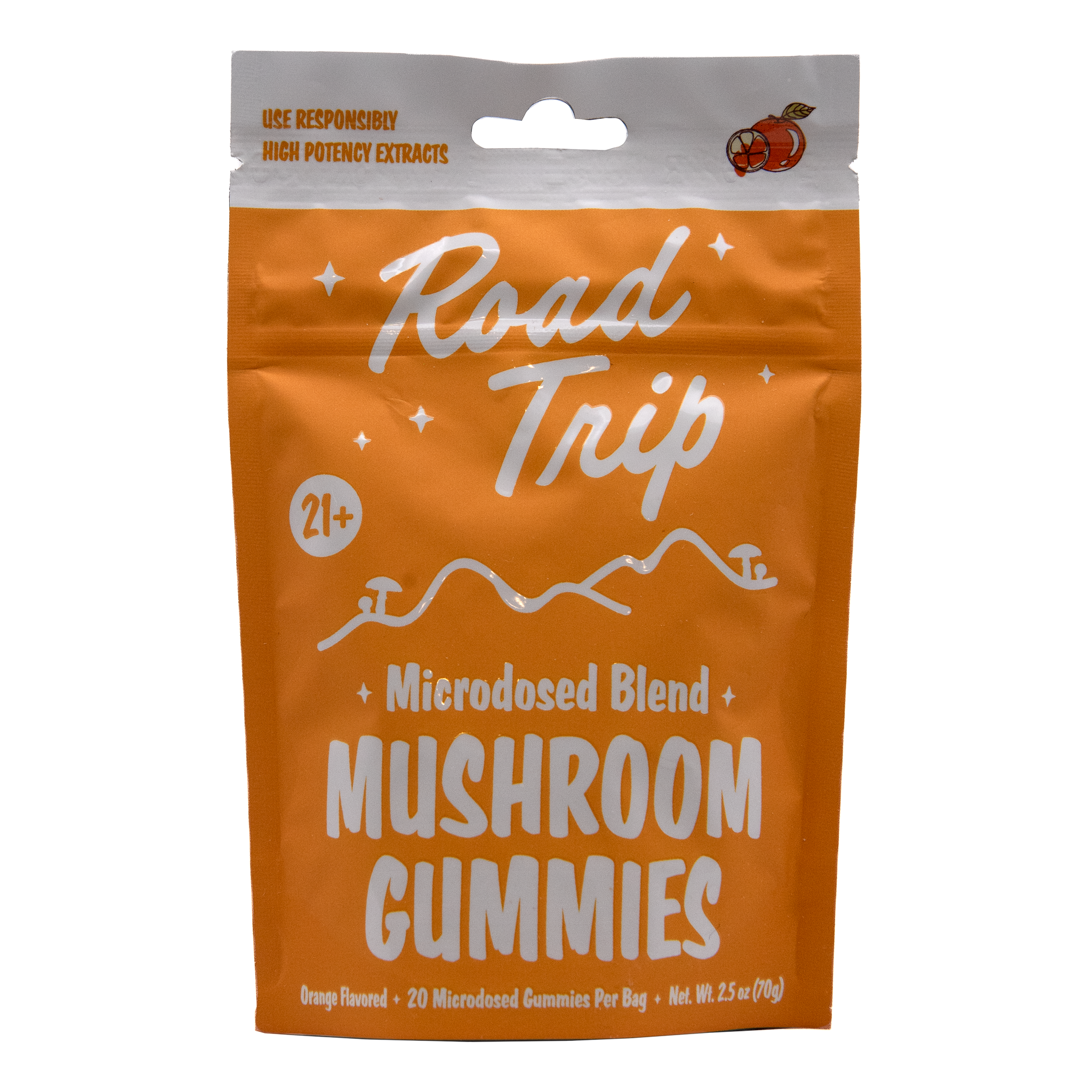 Road Trip Microdosed Gummies + Functional Mushrooms