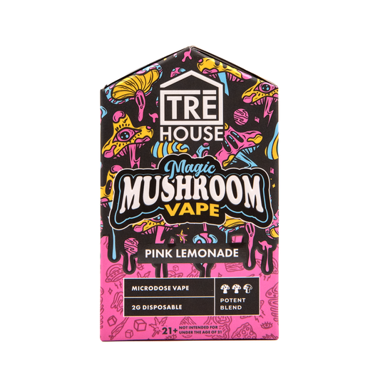 Tre House Magic Mushroom Vape Pink Lemonade