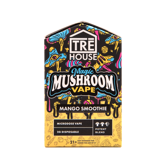 Tre House Magic Mushroom Vape Mango Smoothie