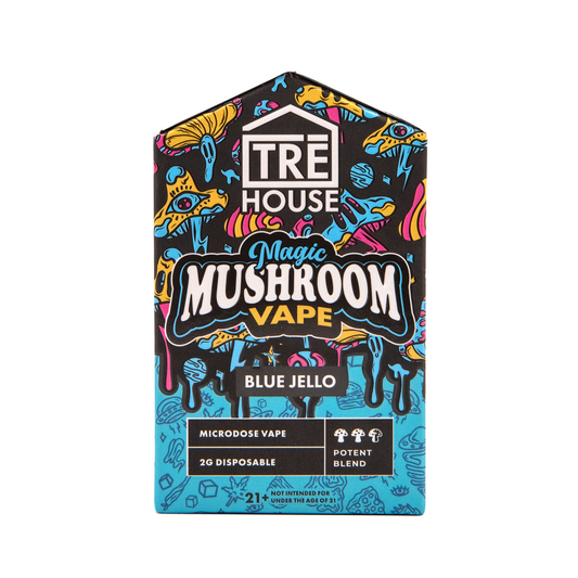 Tre House Magic Mushroom Vape Blue Jello