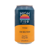 High Rise Mango Seltzer 5mg THC 10mg CBD