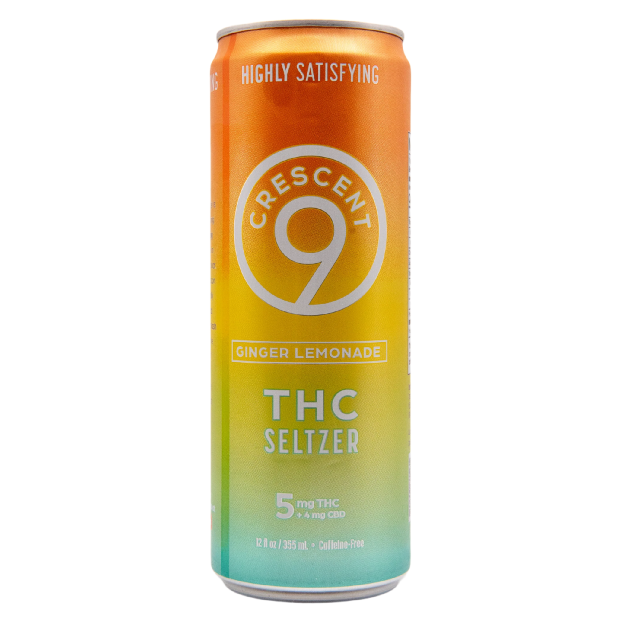 Crescent 9 Ginger Lemonade 5mg THC Seltzer
