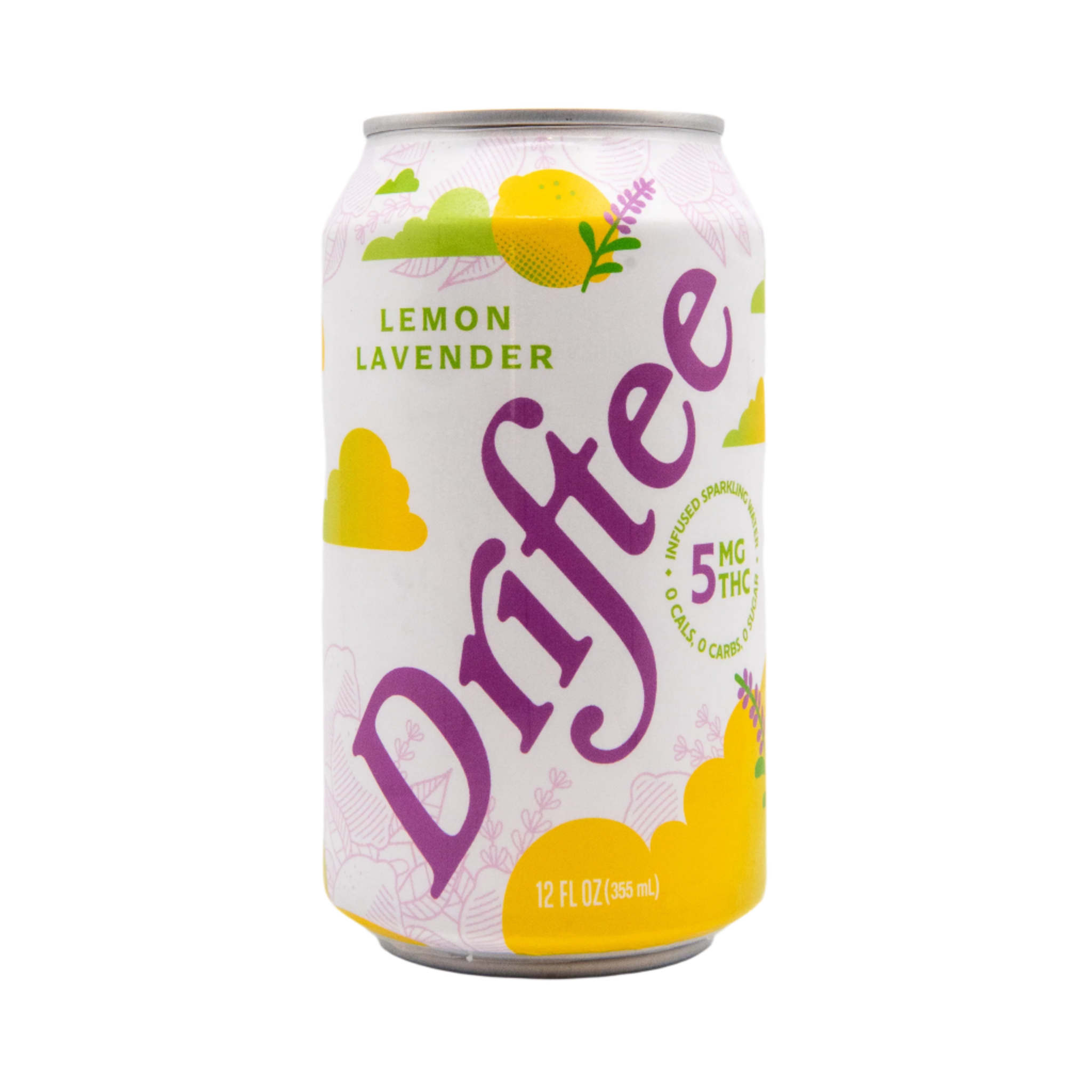 Driftee Lemon Lavender 5mg Seltzer