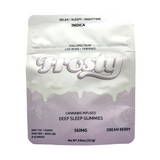Frosty Deep Sleep Indica Gummies 360mg THC+CBN+CBD - Dream Berry