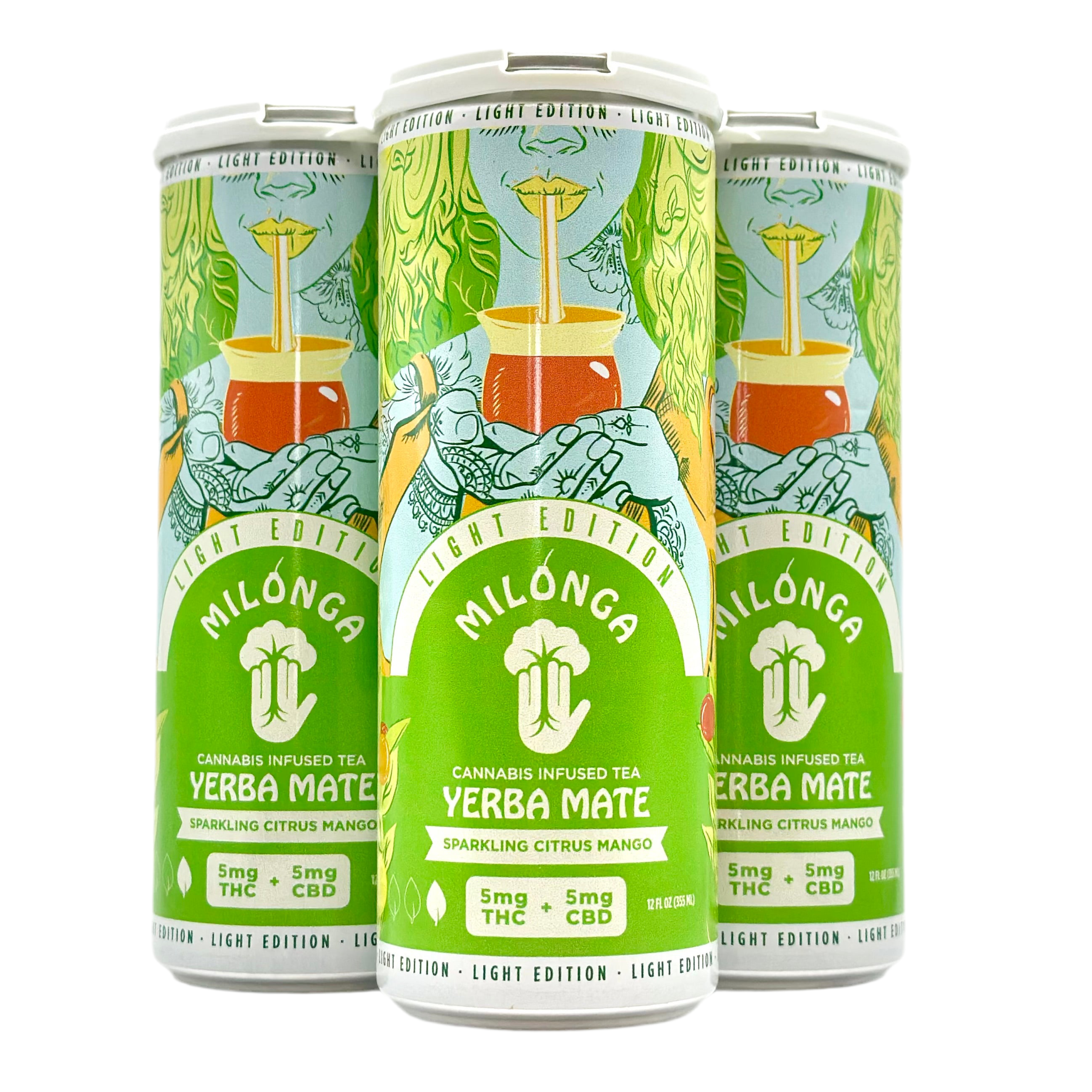 Milonga 5mg Light THC Seltzer - Citrus Mango