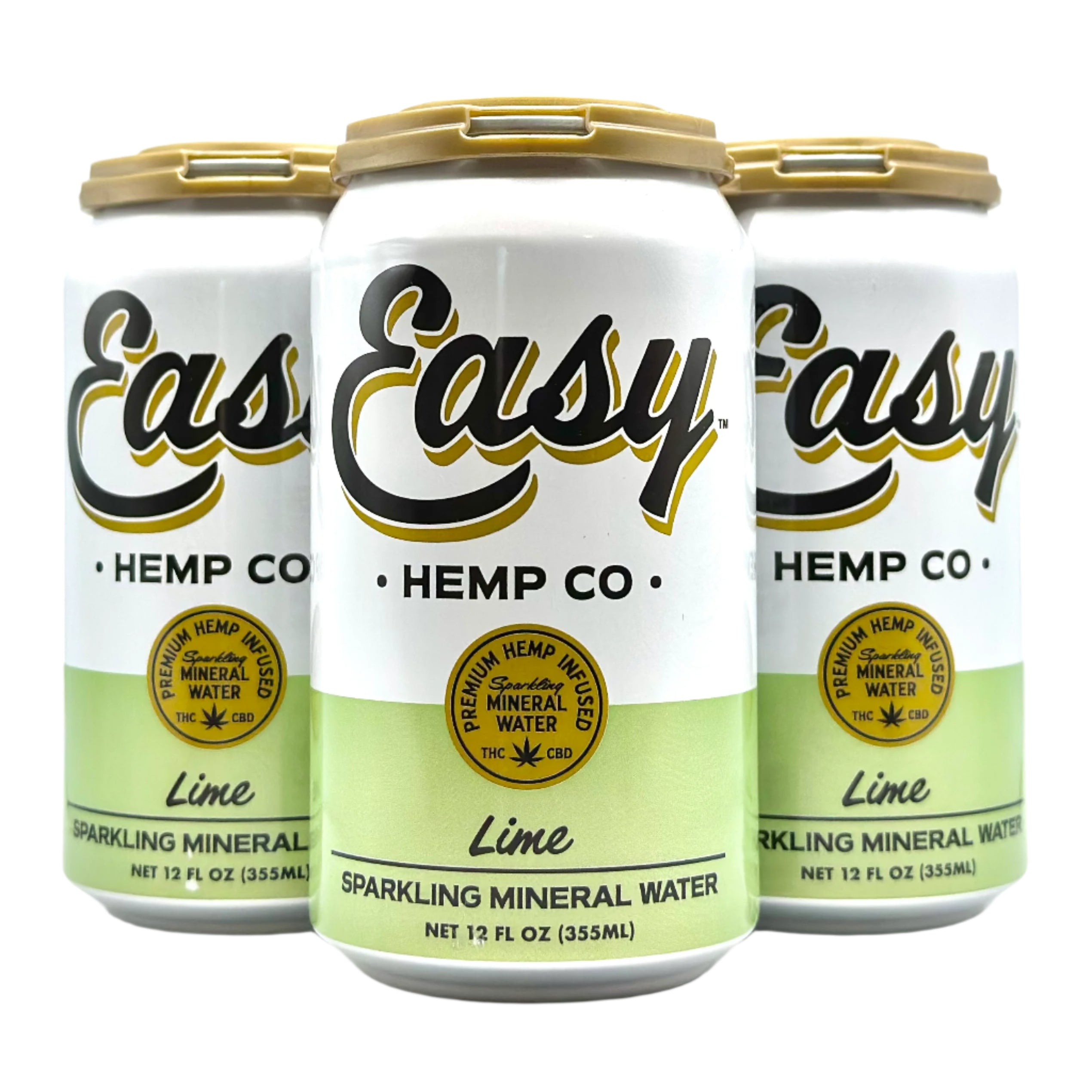 Easy 3mg THC 3mg CBD Mineral Water - Lime