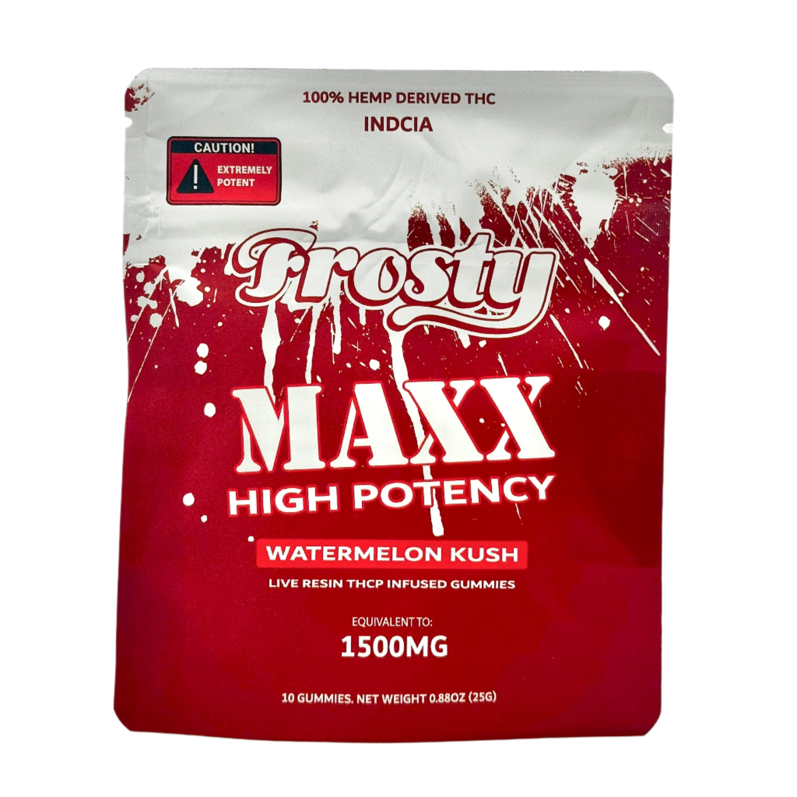 Frosty Maxx Indica 4mg THCp Gummies - Watermelon Kush