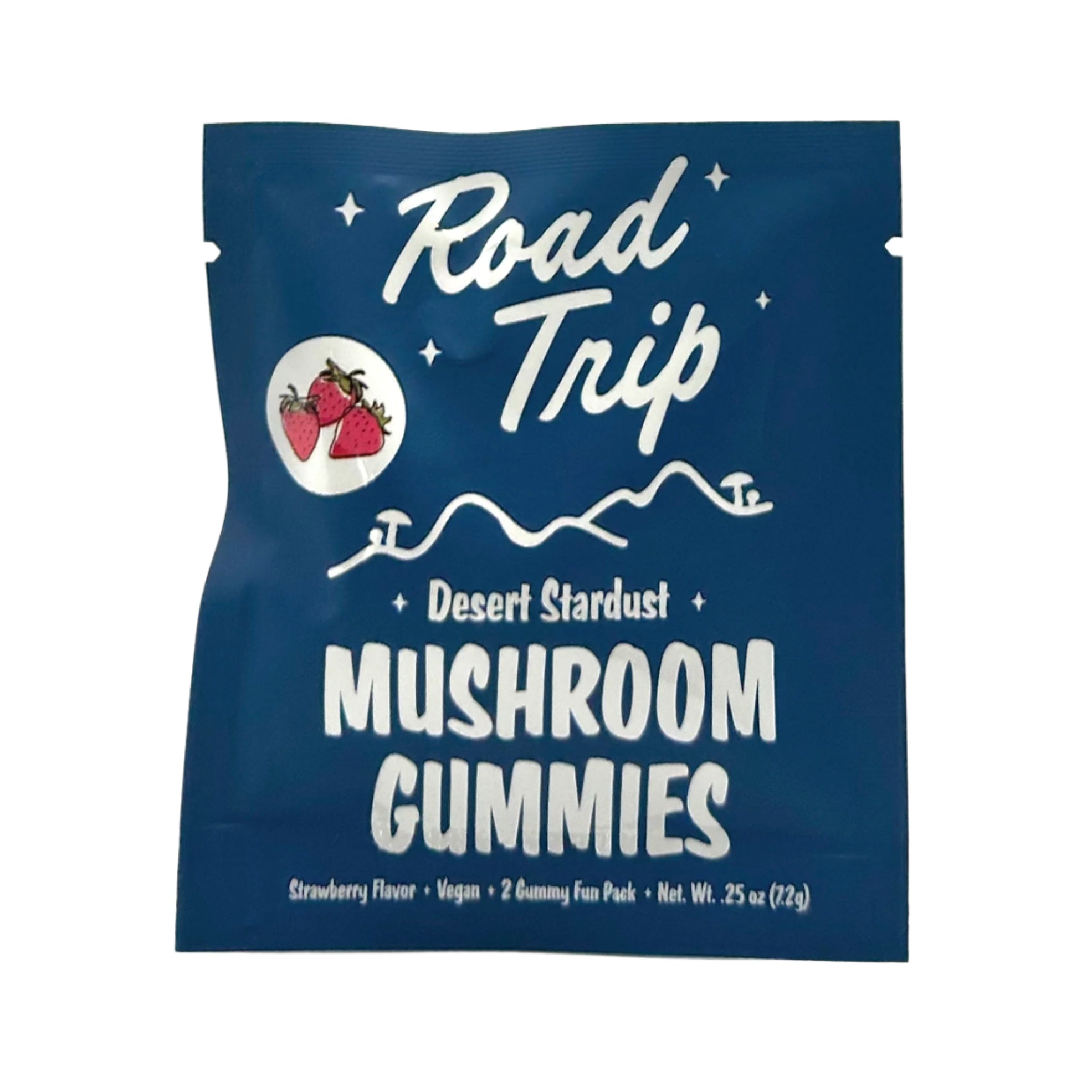 Road Trip Desert Stardust Magic Mushroom Gummies 2pc pouch - Strawberry