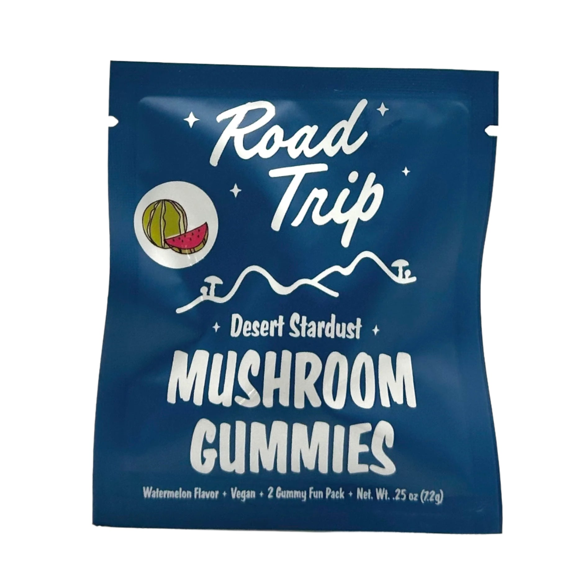Road Trip Desert Stardust Magic Mushroom Gummies 2pc pouch - Watermelon