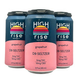 High Rise Grapefruit Seltzer 5mg THC 10mg CBD