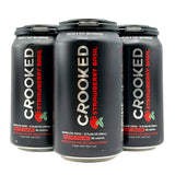 Crooked Strawberry Basil 5mg THC+5mg CBD