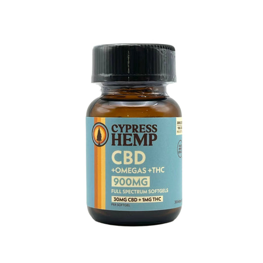 Full Spectrum 900mg CBD+OMEGAS Softgels