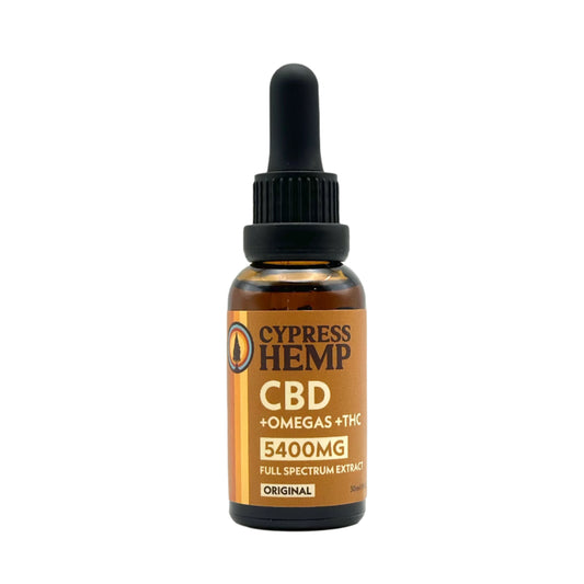 Full Spectrum 5400 mg CBD+OMEGAS+THC Oil - Original