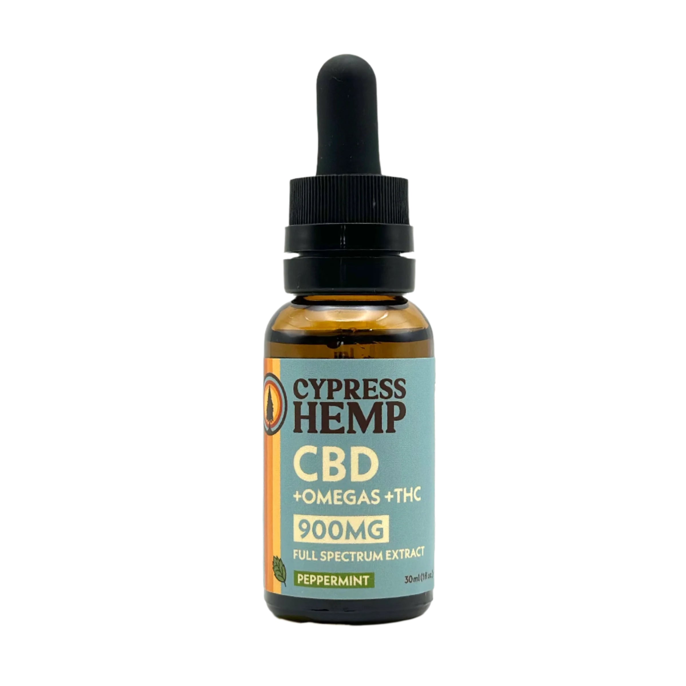 Full Spectrum 900 mg CBD+OEMGAS+THC Peppermint