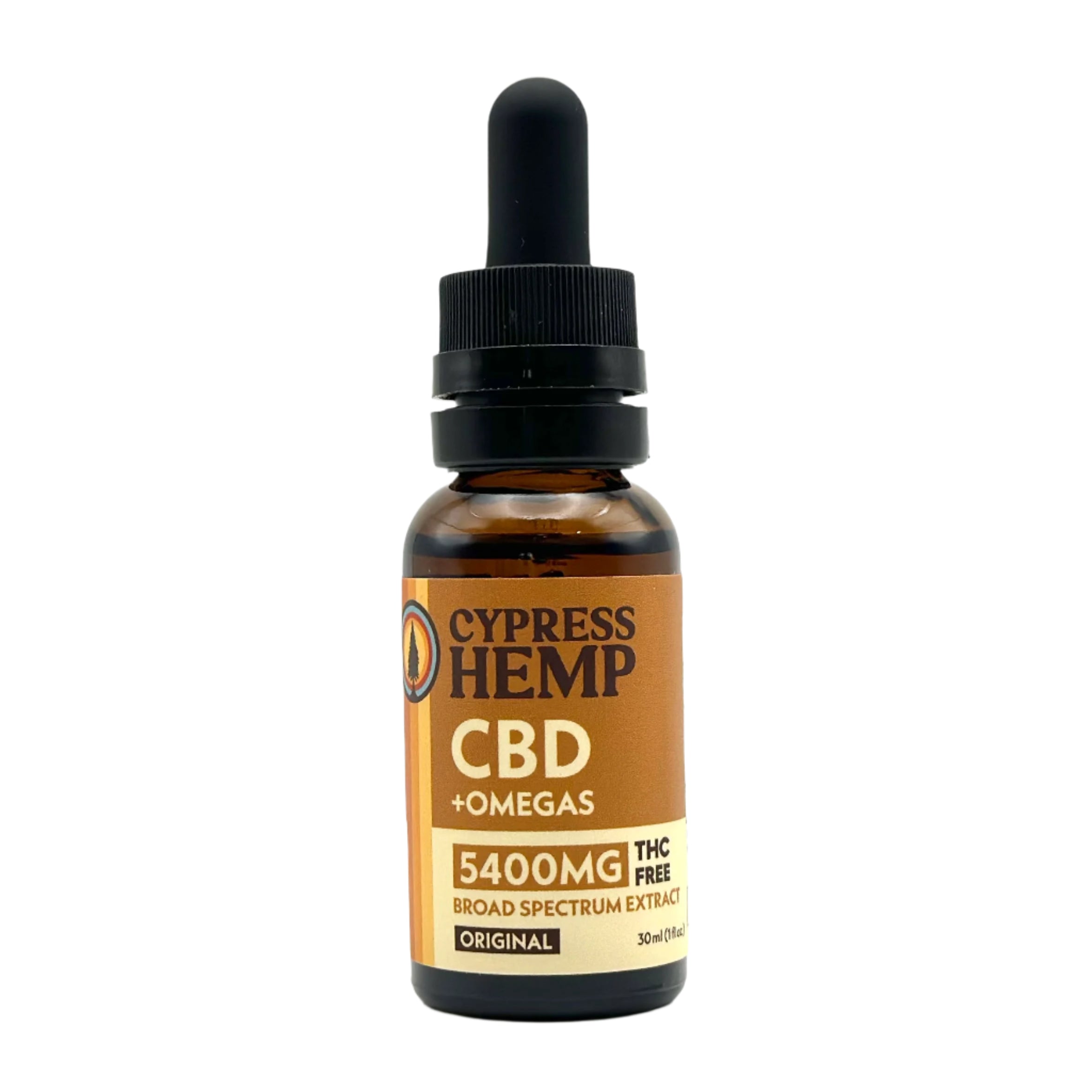 Broad Spectrum 5400 mg CBD+OMEGAS Oil - Original