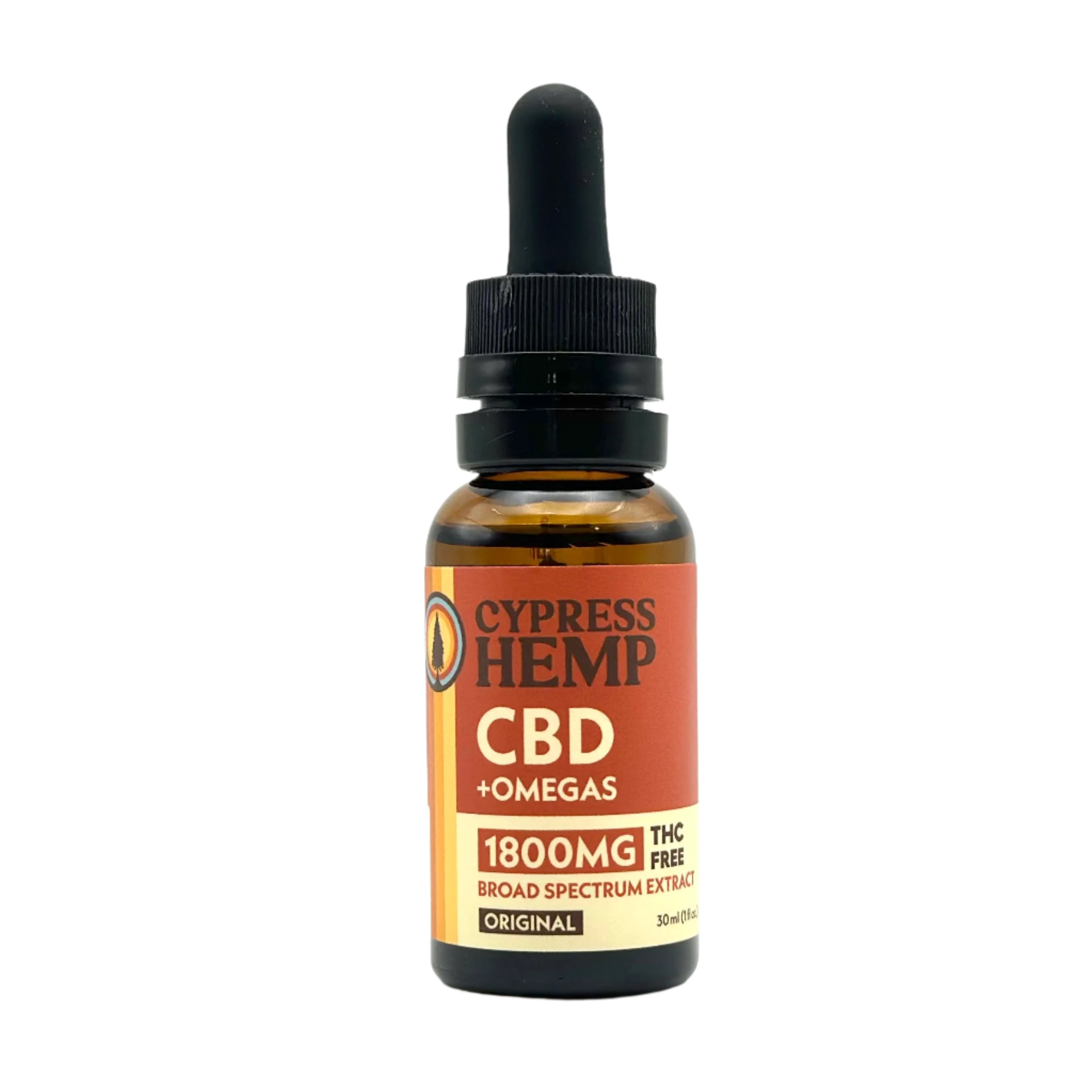 Broad Spectrum 1800mg CBD+OMEGAS Oil - Original