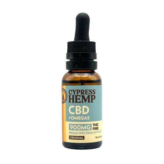 Broad Spectrum 900mg CBD+OMEGAS Oil - Original