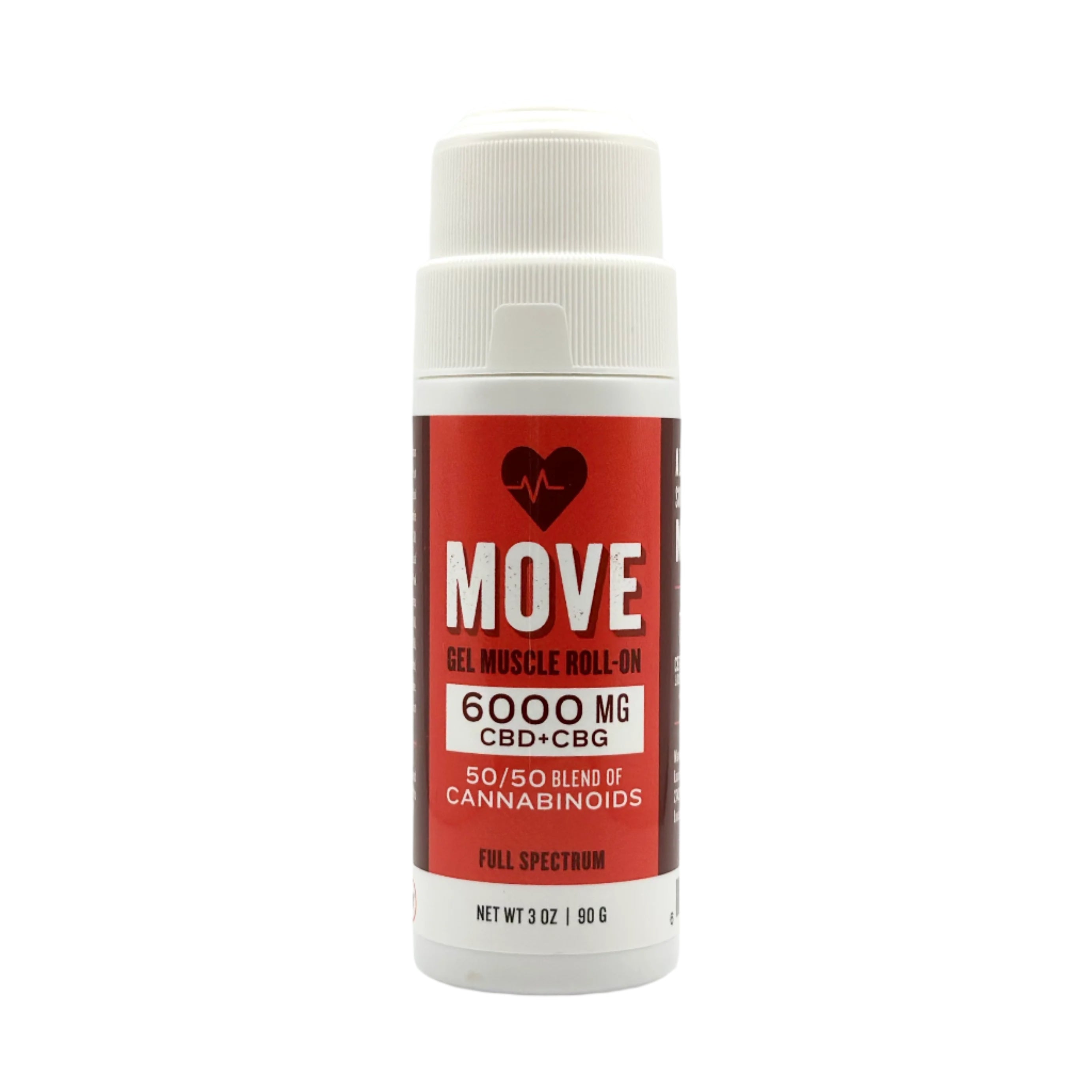 Move Muscle Roll-On 6000mg CBD+CBG
