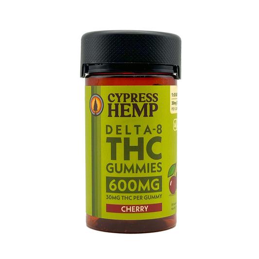 1:0 600mg Delta 8 THC Gummies - Cherry
