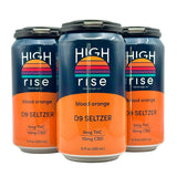 High Rise Blood Orange Seltzer 5mg THC 10mg CBD
