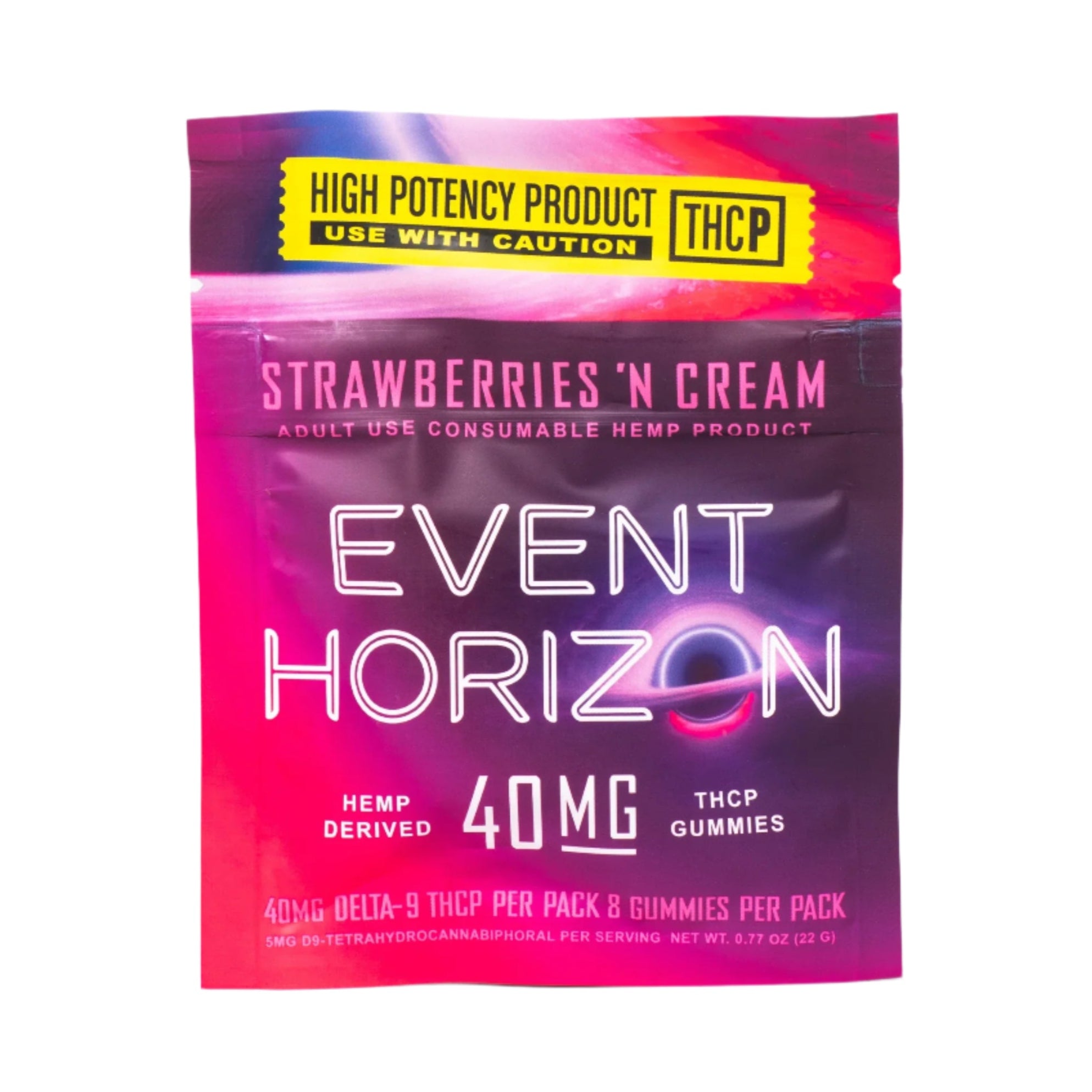 Event Horizon Gummies 5mg THCp Gummies - Strawberries 'n Cream