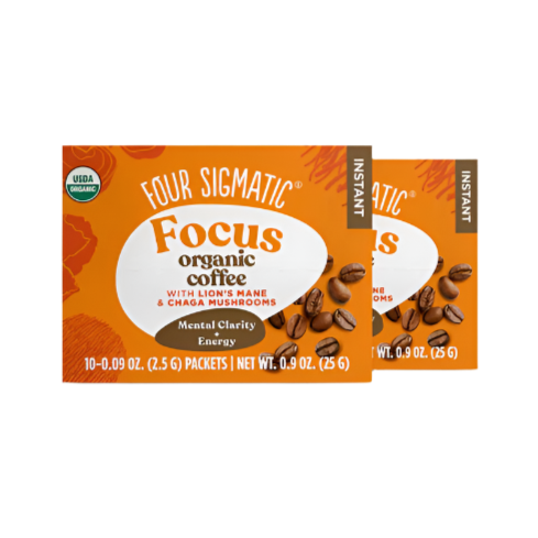 Four Sigmatic Focus Organic Instant Coffee + Lion's Mane & Chaga